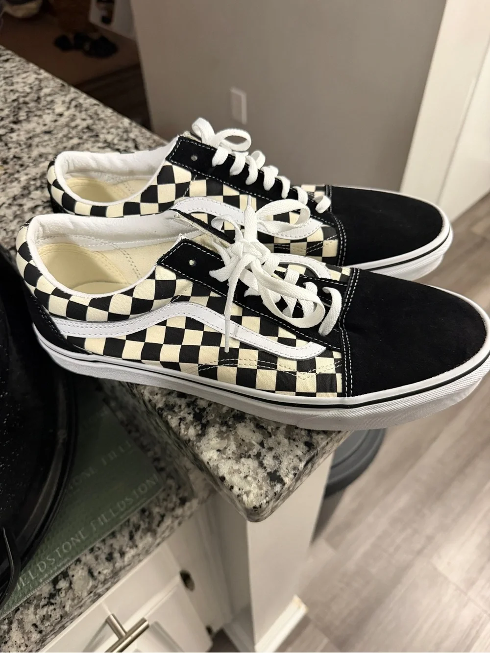 Brand new never worn (without box) Vans Old Skool Checkerboard Sneakers